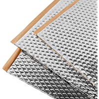 Placas insonorizantes Noico para automóviles- de 2 mm de grosor y 3-4 m2 de superficie- Aislamiento acústico de caucho…